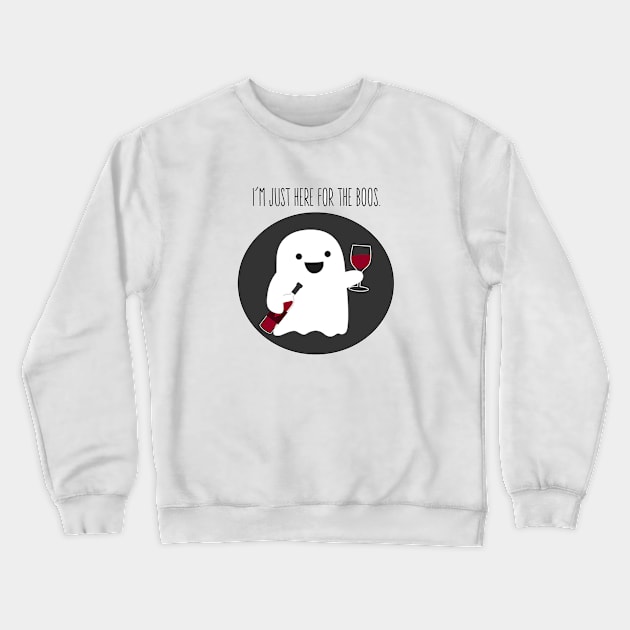 For the Boos Crewneck Sweatshirt by EchoSix